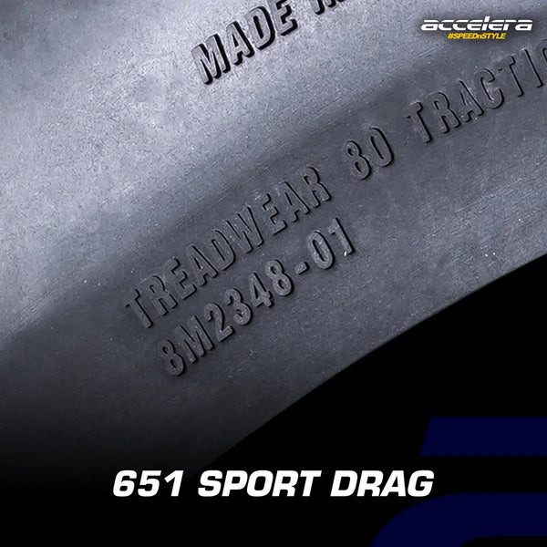 Accelera 651 Sport Drag - drag radial competition tire