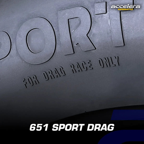 Accelera 651 Sport Drag - drag radial competition tire