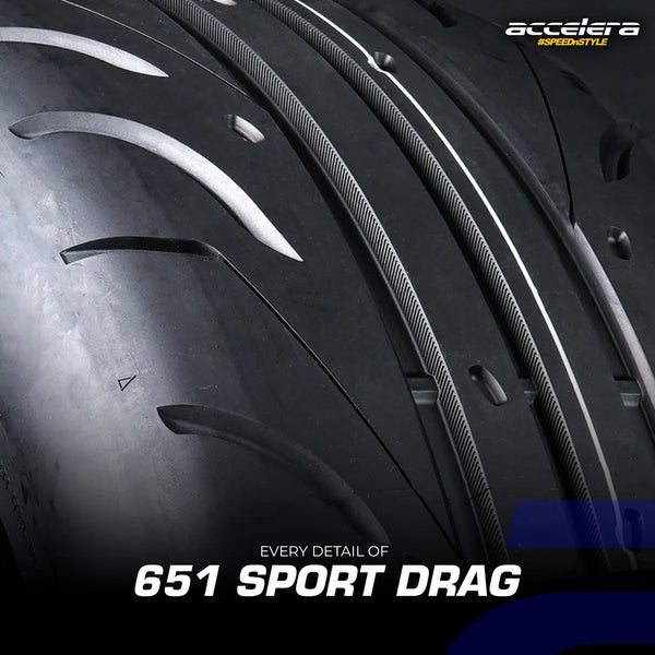 Accelera 651 Sport Drag - drag radial competition tire