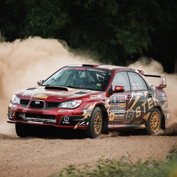 Subaru WRX - Adam LZ - Accelera RA 162 - gravel rally tire