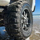 Armstrong tires Desert Dog MT - mud terrain tire on the beach in the water