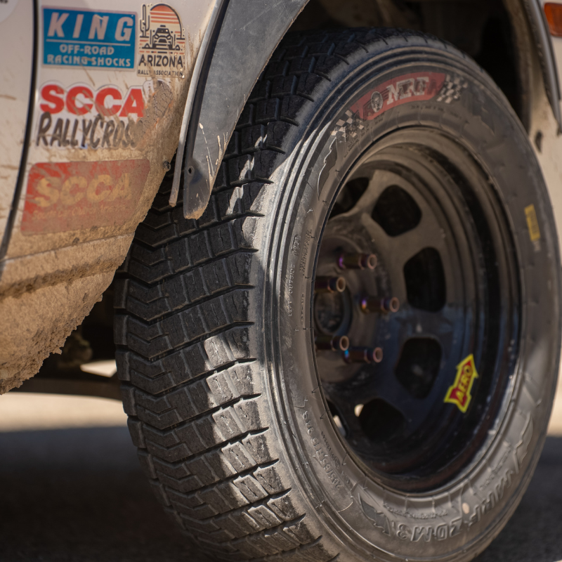 MRF ZDM3 - Rally Tire Pattern