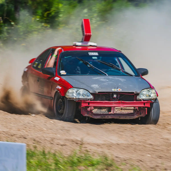 Honda Civic - Taxi Garage - MRF ZDM3 - best rally tire