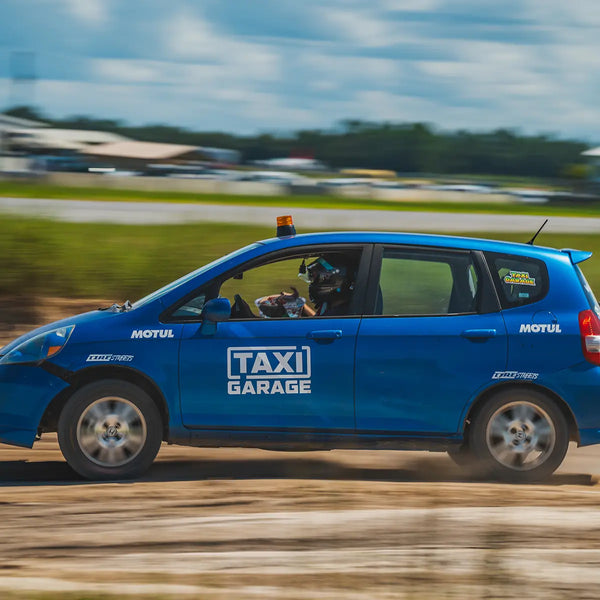 Honda Fit - Taxi Garage- MRF ZDM3 - best rally tire