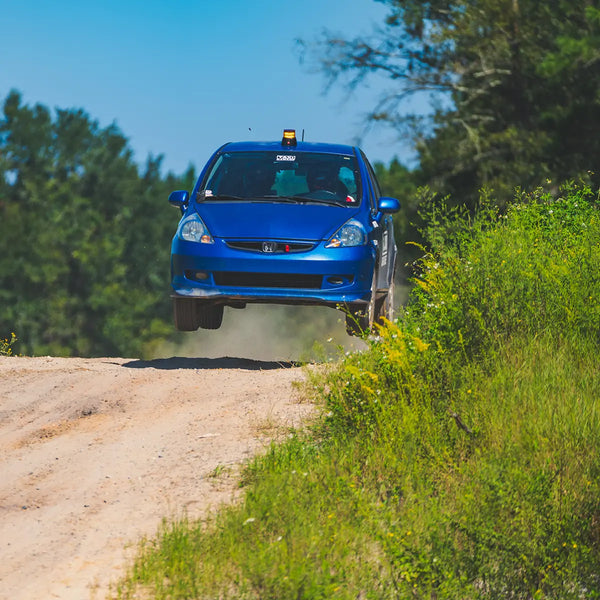 Honda Fit - Taxi Garage - MRF ZDM3 - best rally tire