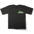 Front view of a T-shirt with 'Tire Streets' written in puffy smoke-style text, combining automotive branding with a playful 420-inspired design.